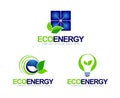Green Energy Logo Royalty Free Stock Photo