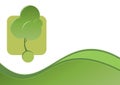 Green environment graphic