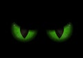 Green Evil Eyes Background