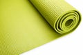 Green exercise mat