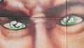 Green Eyes Graffiti