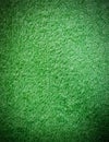 Green terry cloth towel texture with vignette. background, bedroom. Royalty Free Stock Photo