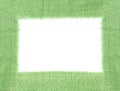 Green fabric texture Royalty Free Stock Photo