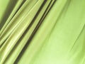 Green fabric texture background with copy space for work and design, top view Royalty Free Stock Photo