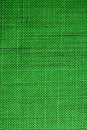 Green fabric texture. Cloth background. Close up view of green fabric texture and background. Royalty Free Stock Photo