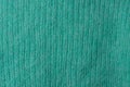 green fabric texture from a piece of wool Royalty Free Stock Photo