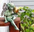 Green Fairy Statue