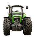Green farm tractor Royalty Free Stock Photo