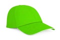 Green Fashion Baseball Cap. 3d Rendering