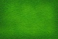 Green felt grunge surface extremal close up. Royalty Free Stock Photo