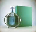 Green female perfume