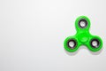 Green Fidget finger spinner toy image