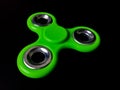 Green fidget spinner