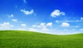 Green field Blue Sky Environment Infinity Concept
