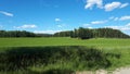 Green field og south Sweden
