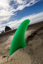 Green Fin Royalty Free Stock Photo