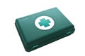 Green First Aid Box Royalty Free Stock Photo