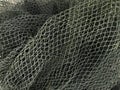 Green fishing net texture background. Royalty Free Stock Photo