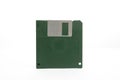 a green floppy disk Royalty Free Stock Photo