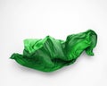 Green flying fabric