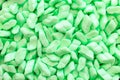 Green foam packing material used for shipping