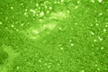 Green foam. Foam texture as background