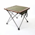 Green Folding Table - Scoutcore Style - Perfect For Camping