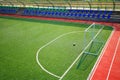 Green football soccer pitch stadium