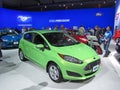 Green Ford Fiesta Royalty Free Stock Photo