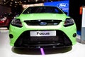 Green Ford Focus at Moscow International exhibitio