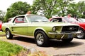 Green 1967 Ford Mustang 2 + 2