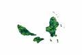 Green Forest Map of Wallis and Futuna