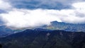 Green Forests, Greek Mountain Landscape in Storm Light