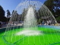 green fountain