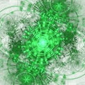 Green fractal gears