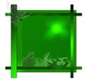 Green framework Royalty Free Stock Photo