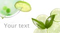 Green fresh lime Royalty Free Stock Photo