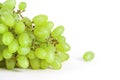 Green fresh ripe grape Royalty Free Stock Photo