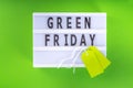 Green Friday background