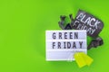 Green Friday background