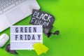 Green Friday background