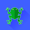 Green Frog Royalty Free Stock Photo