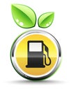 Green fuel icon