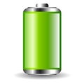 Green full battery