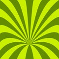 Green funnel background - vector design from curved rays