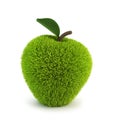 Green fur apple