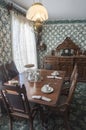 The Green Gables dining room