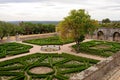 Green Gardens of the Friars, San Lorenzo de El Escorial in Spain