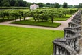 Green gardens of Peterhof, Russia