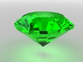 Green gemstone Royalty Free Stock Photo